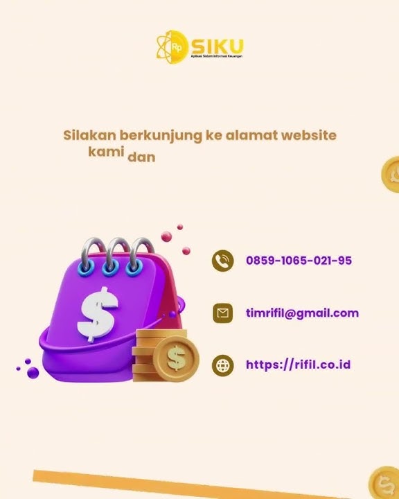 Aplikasi SIKU - Sistem Informasi Keuangan #RIFILAplikasi #aplikasikeuangan #AplikasiBLU