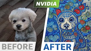 nvidia’s new ai: wow, 30x faster than stable diffusion!