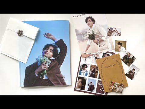 Unboxing: Bts V Special 8 Photo-Folio Me, Myself, And V Veautiful Days