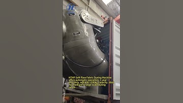 HTHP Soft Flow Fabric Dyeing Machine has powerful automatic operation function... #grindingmachine