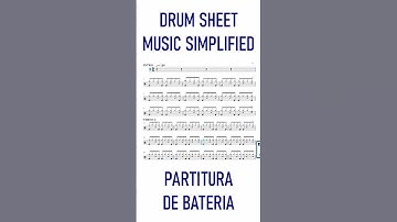 Smooth Operator - Sade #drumsheetmusic #partitura #drums #bateria