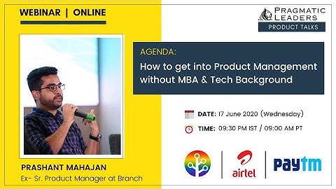 How to get into product without MBA and Tech Background