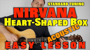 Thumbnail of How to play Nirvana -Heart Shaped Box acoustic (standard Drop D)