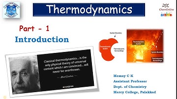 Thermodynamics- Part 1 Introduction
