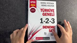 2024 KPSS -  PEGEM TG DENEMESİ