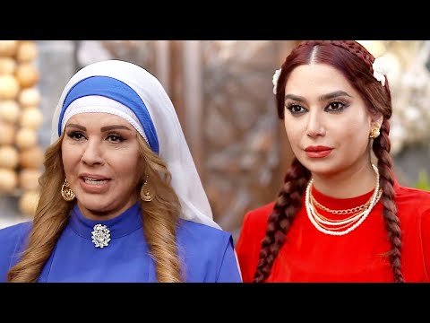 مسلسل عطر الشام الجزء الثاني الحلقة  المستورة صارت بحماية العكيد وماسمح لحدا يقرب عليها 