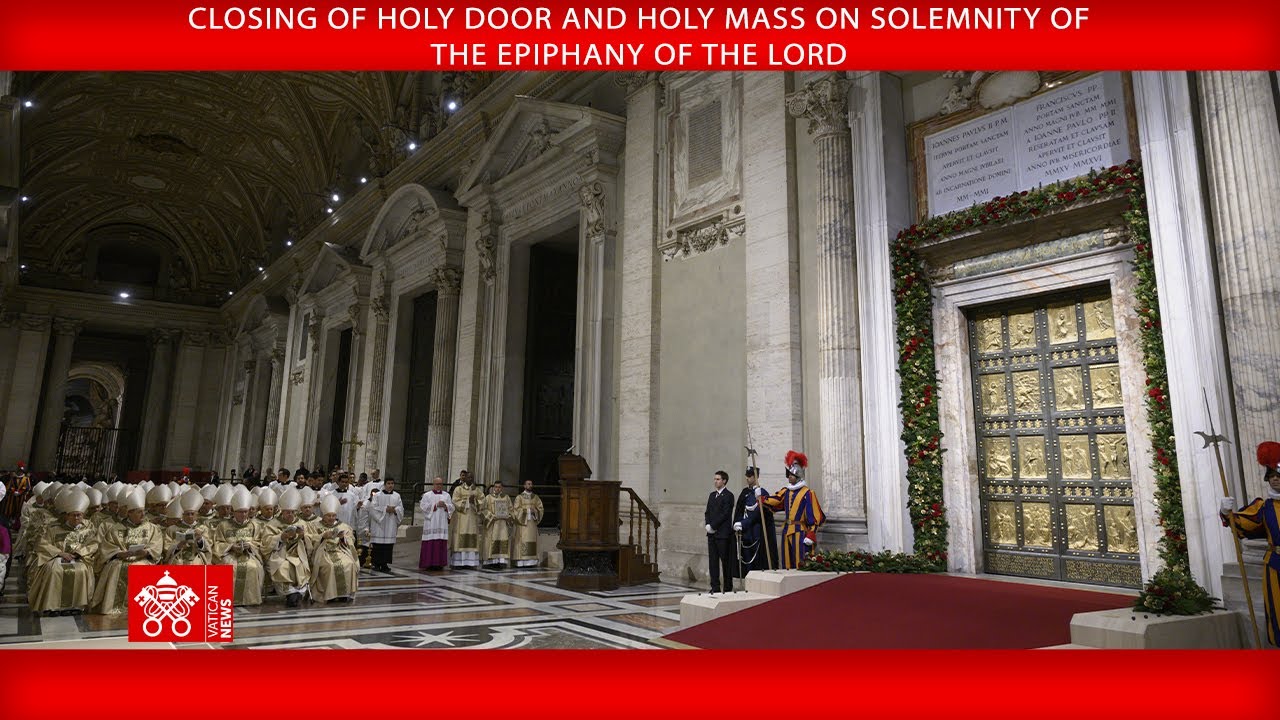 Pope Leo XIV closes the Holy Door, concluding Jubilee Year of Hope on the  Lord's Epiphany - Vatican News
