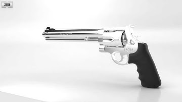 Smith & Wesson 460 XVR 3D model by 3DModels.org