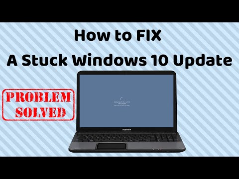 How to FIX A Stuck Windows 10 Update