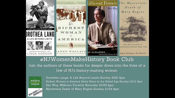 A talk with author Janet Wallach, Hoboken Historic...