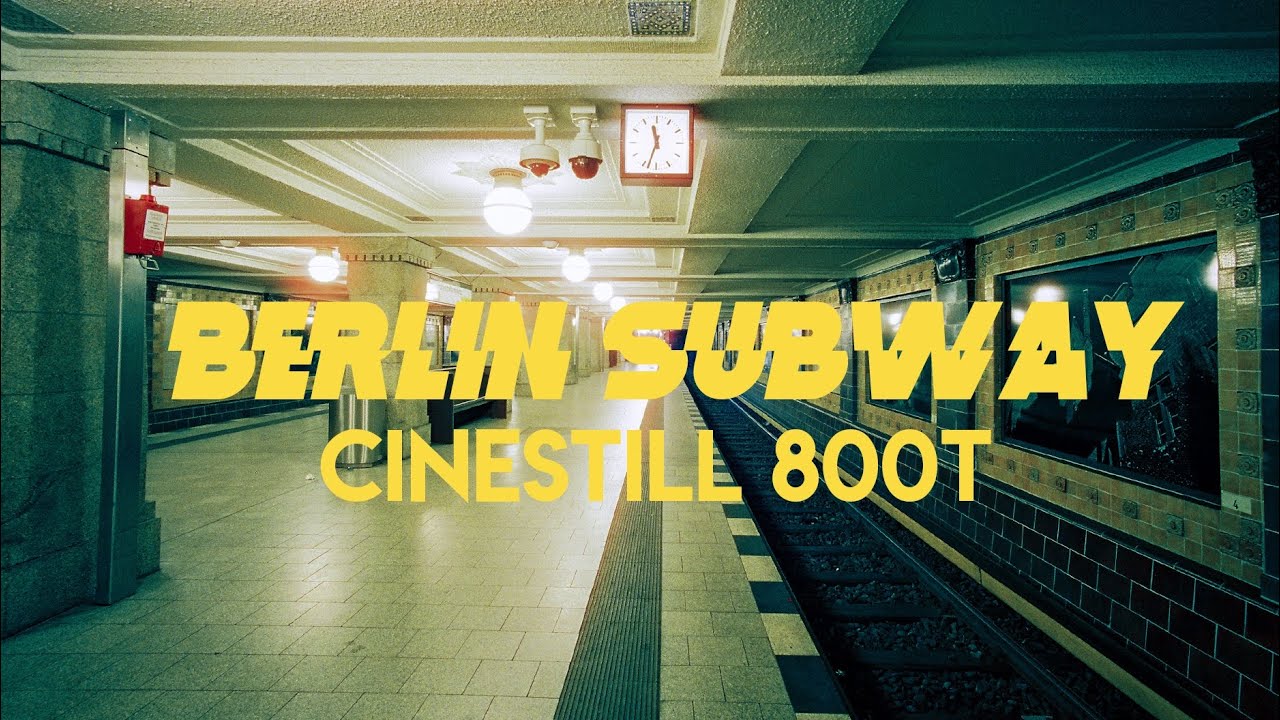 Berlin Subway | CINESTILL 800T