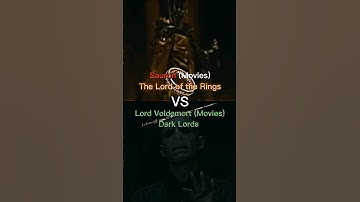 Sauron vs Lord Voldemort #vs #shorts