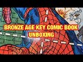 Bronze age key comic book unboxing