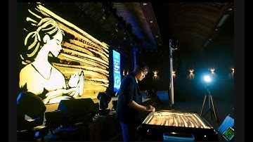 Biểu diễn tranh cát động tại sự kiện Sahi tại tỉnh Ninh Bình | Nghệ sĩ tranh cát Nguyễn Tiến