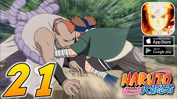 Naruto Ultimate Storm - Gameplay Walkthrough Part 21 - Choji Vs Jirobo (Android, iOS)