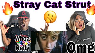 HOW DID THEY COME UP WITH THIS? STRAY CATS - STRAY CAT STRUT (REACTION)
