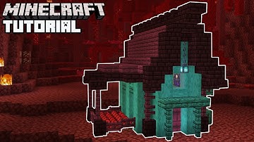 Minecraft 1.16 - Nether Starter House Tutorial (How to Build)