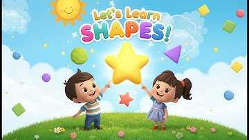 🎵 Learn Shapes for Kids | Fun 3D Shapes Song for Toddlers | Circle, Square, Triangle & More!