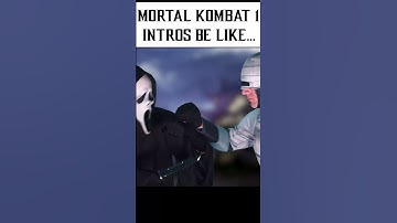 Mortal Kombat 1 Intros Be Like… p.55  #mortalkombat #mk1 #ghostface #robocop #sketch #funny