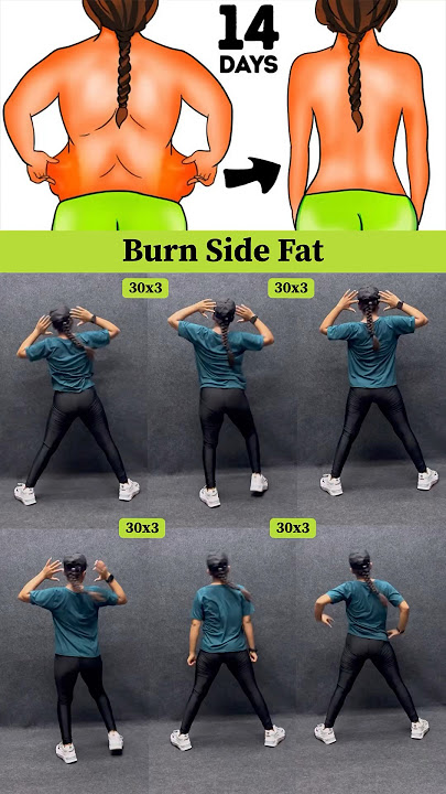 Reduce side fat workout 🥵✅#fatlossweightlossabsworkoutexercise #motivation #fatlossathome #fatloss