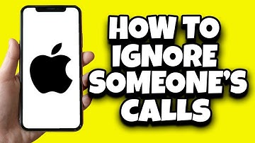 How To Ignore Calls On iPhone Without Blocking (Simple)
