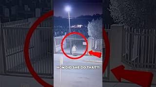 If You Ever See This Girl Passing Through A Gate, RUN!  😱
