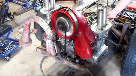 Vw Type 4  3.0 Liter Engine first starting