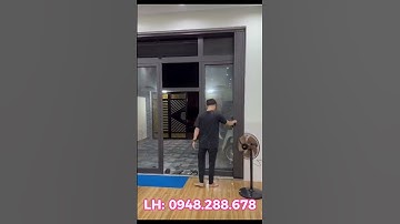 CỬA LƯỚI CHỐNG MUỖI HÒA PHÁT DẠNG XẾP CHO CỬA CHÍNH . LH 0948.288.678 #cuachongmuoi #luoichongmuoi