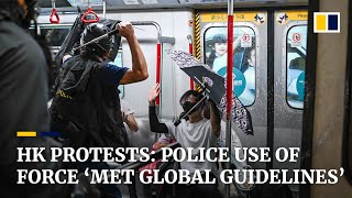 Hk Protests Watchdog Says Police Use Of Force Met International Guidelines But Has Room To Improve