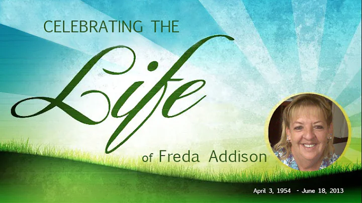 Memorial for Freda