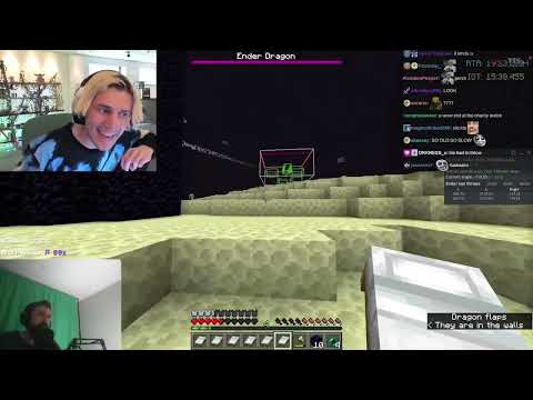 xQc Can't Believe How Bad Forsen Is At Minecraft Speedrunning