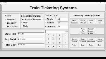How to Create an Advanced Train Ticketing System in Python - Full Tutorial