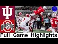 #9 Indiana vs #3 Ohio State Highlights | College Football Week 12 | 2020 College Football Highlights