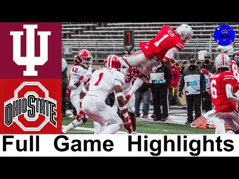 #9 Indiana vs #3 Ohio State Highlights | College Football Week 12 | 2020 College Football Highlights