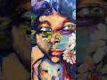 Original artwork acrylic paint painting | Abstract Art | Portrait on Canvas | Nature