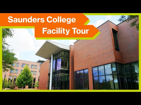 Saunders College of Business Facility Tour (With Student Guides Grant Franko and Ndidi Chimah)