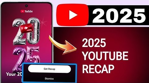 How to See Your 2025 YouTube Recap - Fix YouTube Recap 2025 Not Showing #trending #2025recap #viral