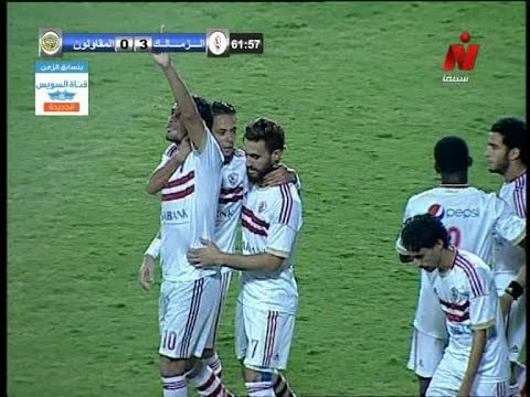 أهداف مباراة الزمالك 3 - 0 المقاولون - الدوري المصري 2015