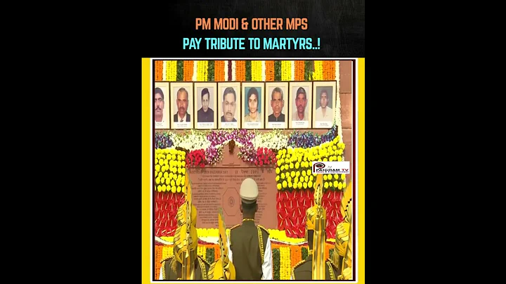 PM Modi, Sonia Gandhi, Rahul Gandhi & other MPs pay tribute to martyrs of 2001 Parliament Attack..!