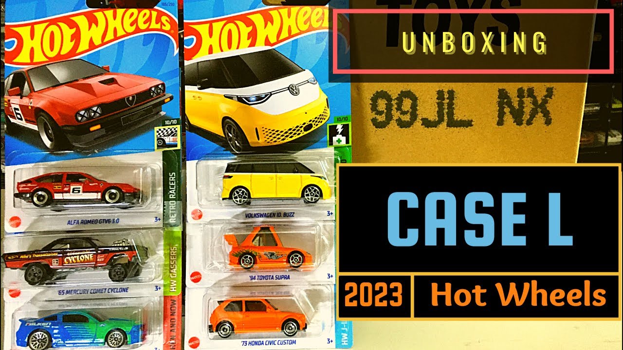 Unboxing Hot Wheels 2023 Case L YouTube