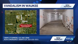Waukee Crime Stoppers offers $500 reward in vandalism investigation