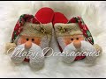 Pantuflas Navideñas, Christmas slippers