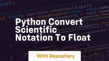 python convert scientific notation to float
