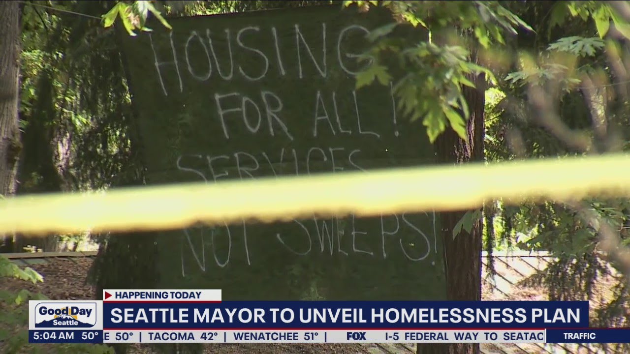 Seattle Mayor to unveil homelessness plan | FOX 13 Seattle