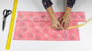 आस्तीन में जोड़ इस तरह से डालें की पता ही ना चले || How to cut joint sleeves