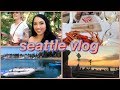 WHAT TO DO IN SEATTLE! Food Adventures, Ferry Ride, Bainbridge Island | Vlog!