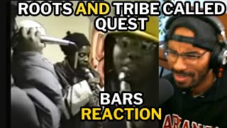 Roots and Tribe Called Quest freestyle on Lorna's Corner (REACTION)