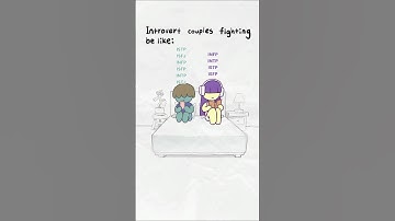Introvert couples when they fight 😂