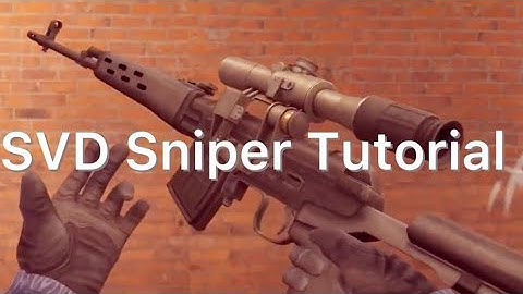 Critical Ops- SVD Sniper Tutorial