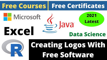 Udemy Free Certificate Courses Create Logos | Java | R | Microsoft Excel Projects Online Classes